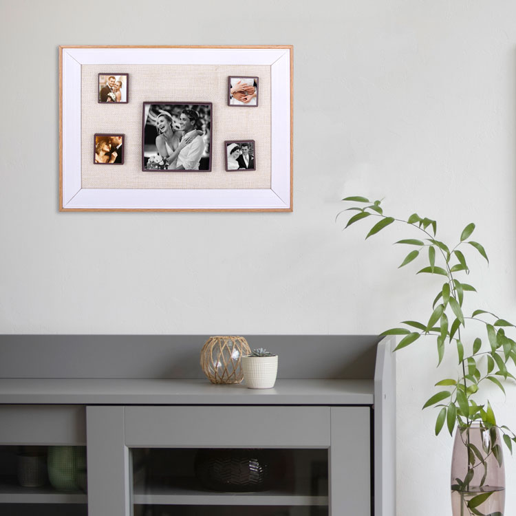 5'li Ahşap Magnetli Fotoğraf Çerçevesi - 25x35cm - 2