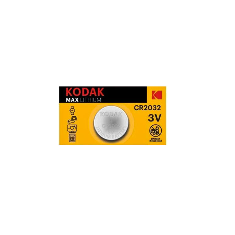 5'li Paket Kodak Ultra Lityum Düğme Pil - CR2032 - 2