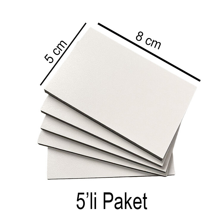 5'li Paket Süblimasyon Ahşap - 5x8cm - 1