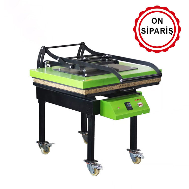 80x100cm Düz Isı Transfer Baskı Makinesi - 1
