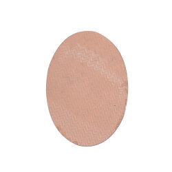 8x11,5cm Süblimasyon Oval Seramik Fayans - 2'li Paket - 4