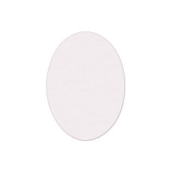 8x11,5cm Süblimasyon Oval Seramik Fayans - 2'li Paket - 6