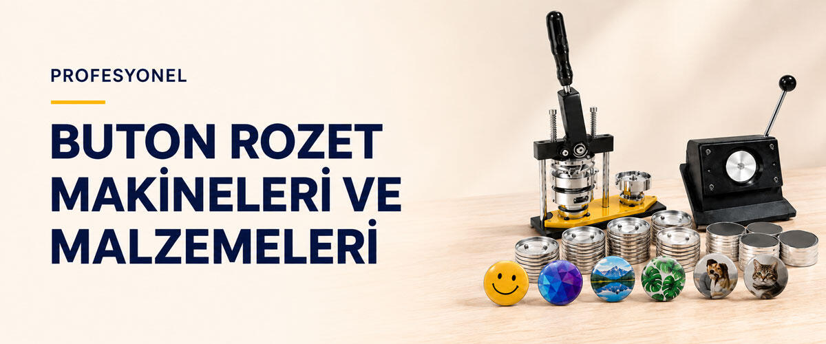 Buton Rozet Nasıl Yapılır? Makine, Set ve Malzeme Seçim Rehberi