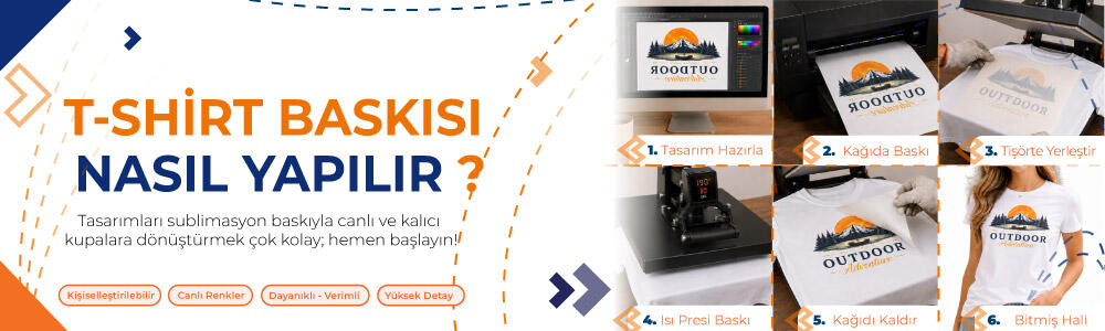 Sublimasyon T-Shirt Baskısı Nasıl Yapılır?