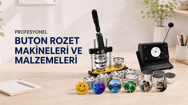 Buton Rozet Nasıl Yapılır? Makine, Set ve Malzeme Seçim Rehberi