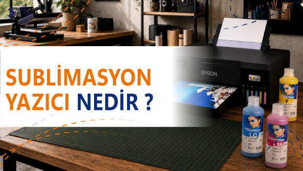 Sublimasyon Yazıcı Nedir?