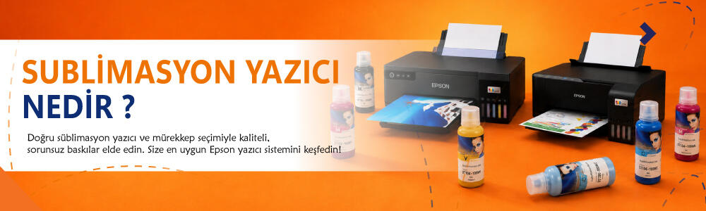 Sublimasyon Yazıcı Nedir?