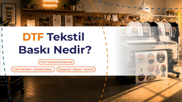 DTF Tekstil Baskı Nedir?