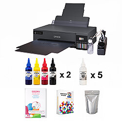 A3 Modifiyeli DTF Hazırlık Tekstil Baskı Makine Seti - Goldpix