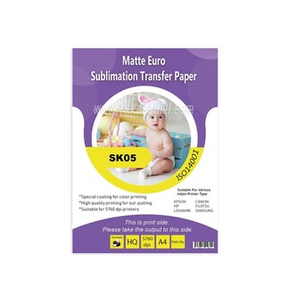 A4-A3 Matte Euro Sublimasyon Transfer Baskı Kağıdı - 2