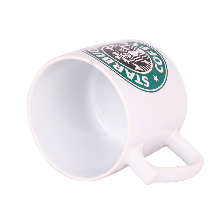 Afili Beyaz Porselen Kupa Bardak - Kutulu - 4