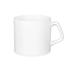 Afili Beyaz Porselen Kupa Bardak - Kutulu - 3