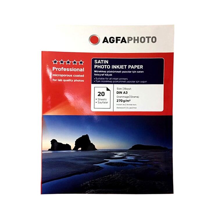 Agfa inkJet 30x42 Fotoğraf Kağıdı - A3 - 3