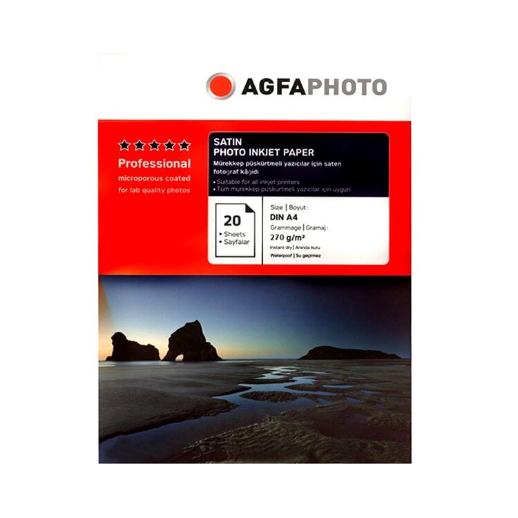 Agfa inkJet 20x30 Fotoğraf Kağıdı - A4 - 3