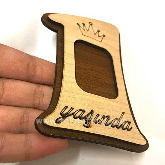 Ahşap 1 Yaş Magnet - 2