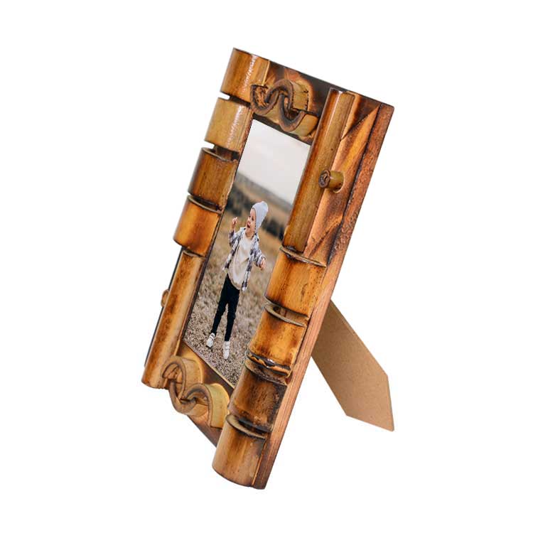 Ahşap Bambu Fotoğraf Çerçevesi 10x15 - 3