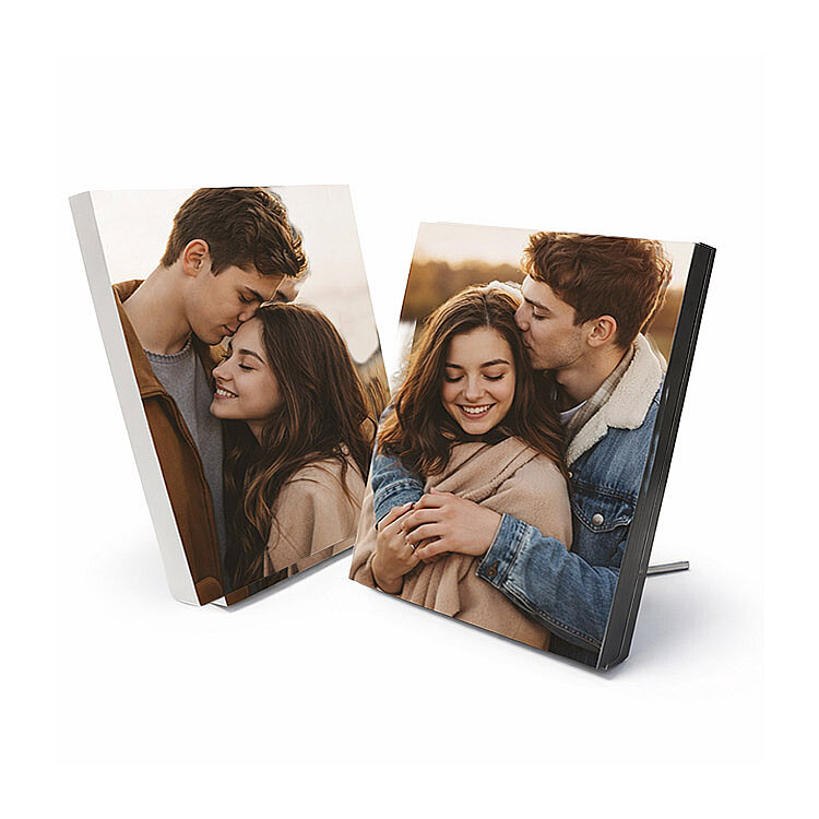 Ahşap Çek Yapıştır Fotoğraf Çerçevesi - 10x15cm - 5