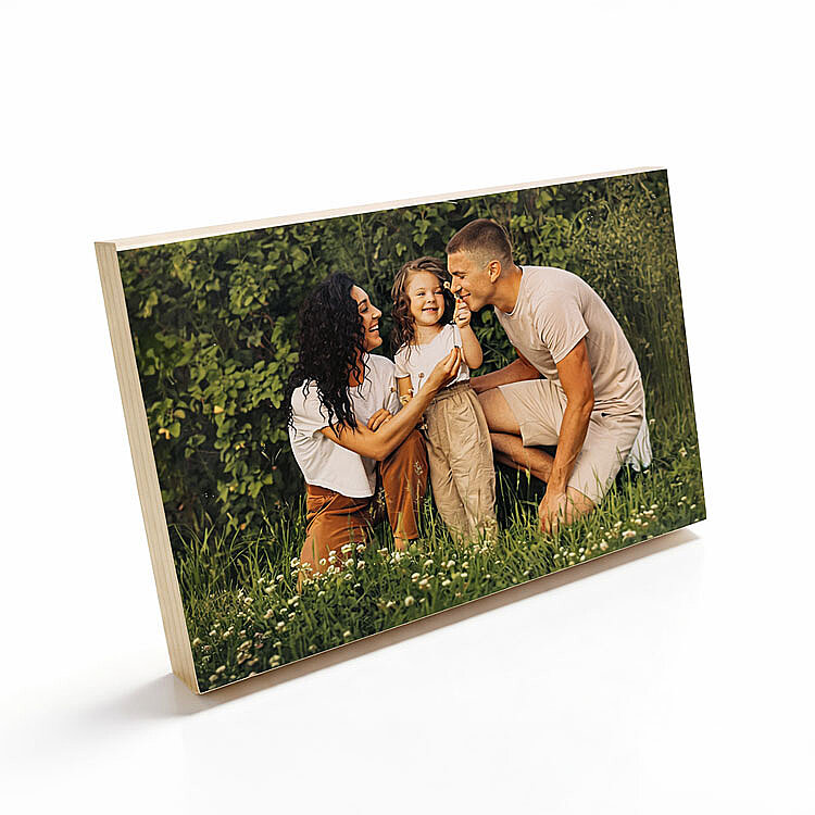 Ahşap Çek Yapıştır Fotoğraf Çerçevesi - 13x18cm - 9