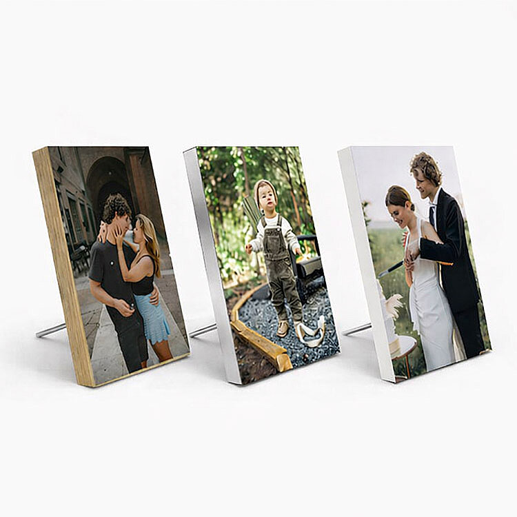 Ahşap Çek Yapıştır Fotoğraf Çerçevesi - 13x18cm - 1