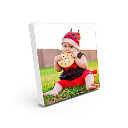 Ahşap Çek Yapıştır Fotoğraf Çerçevesi - 15x15cm - 7