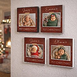 Ahşap Çek Yapıştır Fotoğraf Çerçevesi - 20x20cm - 1