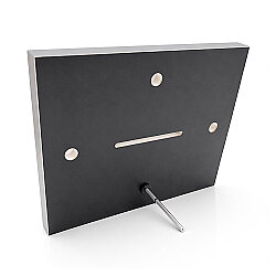 Ahşap Çek Yapıştır Gümüş Fotoğraf Çerçevesi - 20x25cm - 5