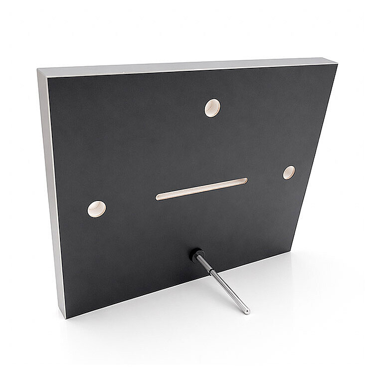 Ahşap Çek Yapıştır Gümüş Fotoğraf Çerçevesi - 20x25cm - 5