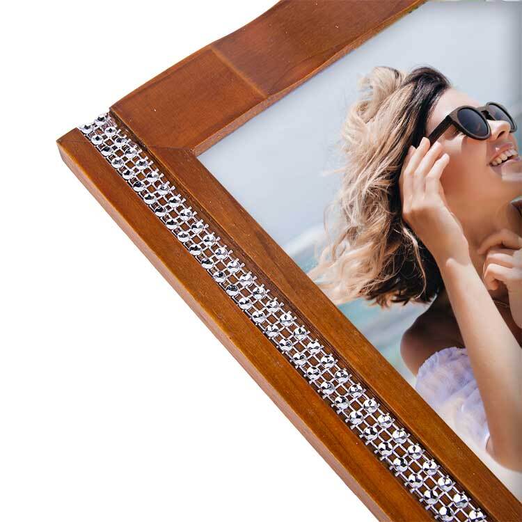 Ahşap Dekoratif Fotoğraf Çerçevesi - 10x15cm - 2