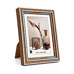 Ahşap Eskitme Fotoğraf Çerçevesi - 15x20cm - NobbyStar