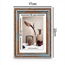 Ahşap Eskitme Fotoğraf Çerçevesi - 15x20cm - 4
