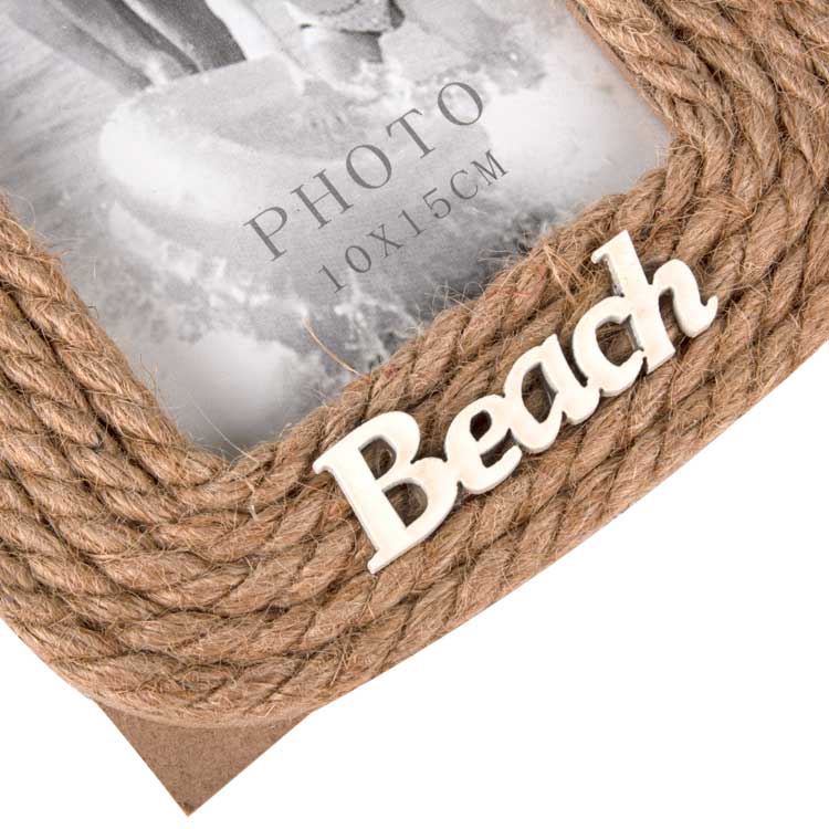 Beach Hasır İpli 10x15 Ahşap Çerçeve - 3