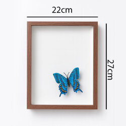 Ahşap Kahverengi Derin Çerçeve Kutu - 22x27cm - 5
