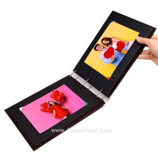 Ahşap Dikdörtgen Kendin Yap Fotoğraf Albümü - 3
