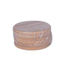 Ahşap Kupa ve Fincan Altlığı - 6'lı paket - 8