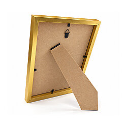 Ahşap Metalik Gold Fotoğraf Çerçevesi - 15x20cm - 5