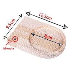 Ahşap Mıknatıslı Bardak Altlığı - Stand - 3