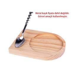 Ahşap Mıknatıslı Bardak Altlığı - Stand - 5
