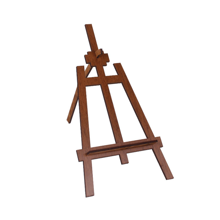 Ahşap Mini Şövale Stand - 25 Adet - 1