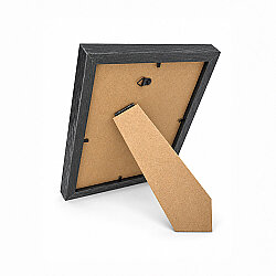 Ahşap Modern Antrasit Fotoğraf Çerçevesi - 10x15cm - 5