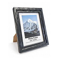 Ahşap Modern Antrasit Fotoğraf Çerçevesi - 15x20cm - NobbyStar