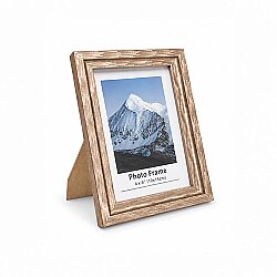 Ahşap Modern Bronz Gold Fotoğraf Çerçevesi - 10x15cm - NobbyStar