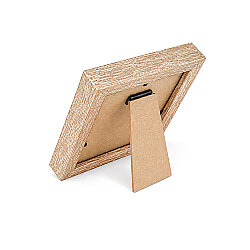 Ahşap Modern Bronz Gold Mini Fotoğraf Çerçevesi - 10x10cm - 5
