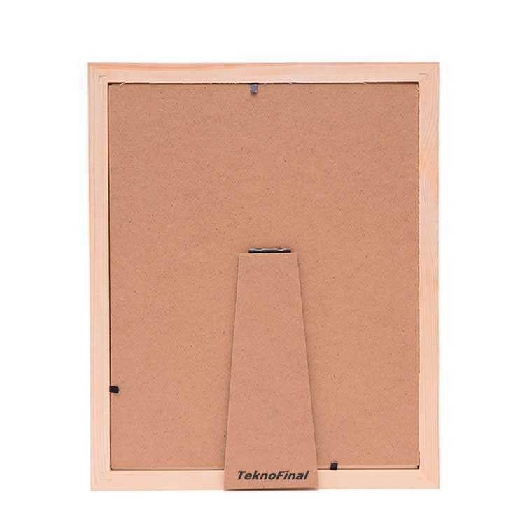 Ahşap Paspartulu Dikey Fotoğraf Çerçevesi 22,5x27,5 Cm - 2