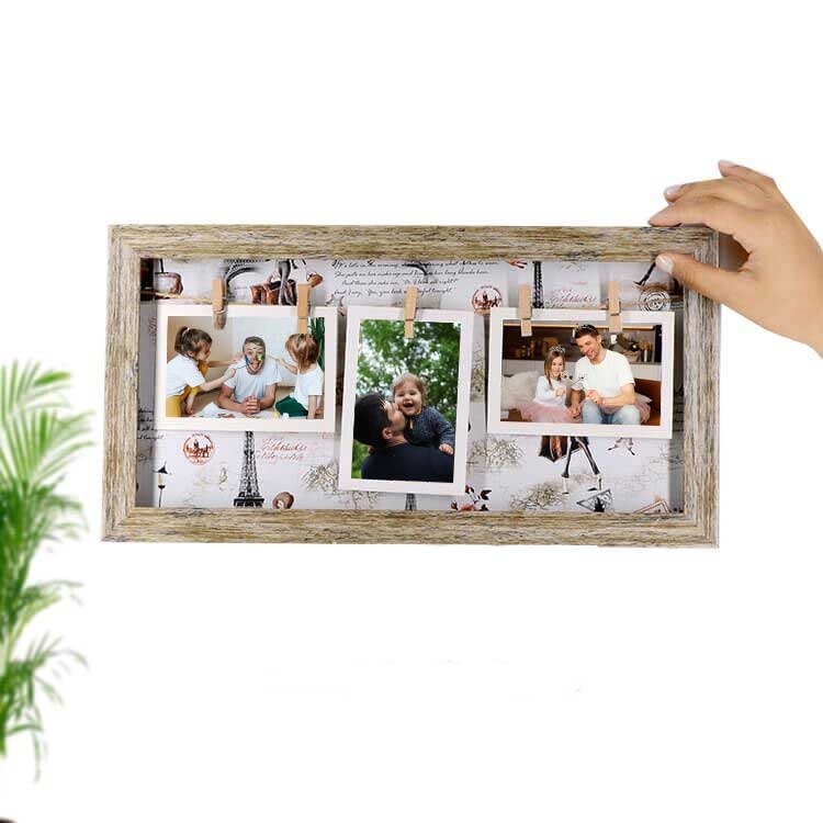 Ahşap İpli Fotoğraf Çerçevesi - 1