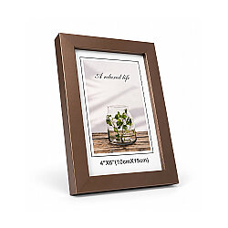 Ahşap Vizon Kahverengi Fotoğraf Çerçevesi - 10x15cm - NobbyStar