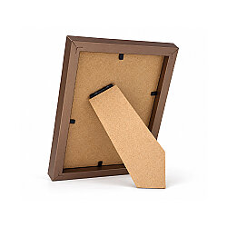 Ahşap Vizon Kahverengi Fotoğraf Çerçevesi - 10x15cm - 5