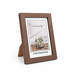 Ahşap Vizon Kahverengi Fotoğraf Çerçevesi - 10x15cm - NobbyStar