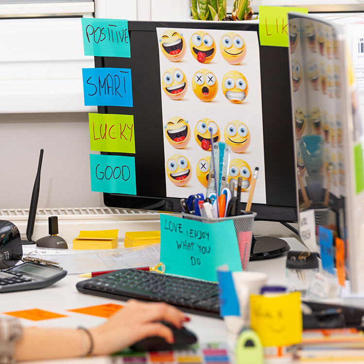 Akıllı Not Kağıdı 7x10cm 100 Sayfa Yapışkansız Post-it - 5