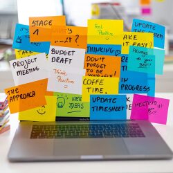 Akıllı Not Kağıdı 7x10cm 100 Yaprak Yapışkansız Post-it - 4