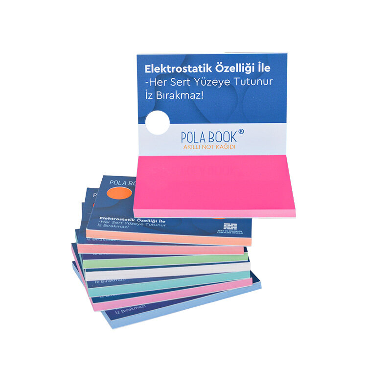 Akıllı Not Kağıdı 7x10cm 100 Yaprak Yapışkansız Post-it - 10